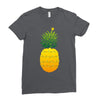 pineapple christmas tree Ladies Fitted T-Shirt