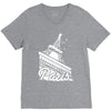 paris france eiffel tower V-Neck Tee