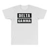 Delta Gamma Black All Over Men's T-shirt