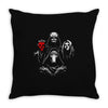 bohemian dark side Throw Pillow