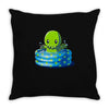 call of the kiddie pool Throw Pillow