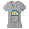 personal sun Women's V-Neck T-Shirt