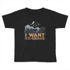 I Want To Leave Toddler T-shirt