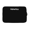 helvetica Laptop sleeve
