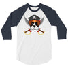 pirate 3/4 Sleeve Shirt