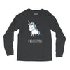 stabby the unicorn Long Sleeve Shirts