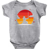 Samurai Sunset Baby Bodysuit