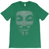 v for vendetta mask guy fawkes cool girls womens cotton t shirt dw01 T-Shirt