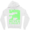 never forget Zipper Hoodie