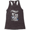 the best catch of his life! Racerback Tank