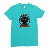 deadwho i'm deathstroke Ladies Fitted T-Shirt