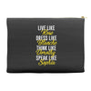 be golden Accessory Pouches
