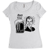 beer is cheaper than therapy Women's Triblend Scoop T-shirt