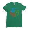 balance of power clearance Ladies Fitted T-Shirt