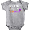you can't scare me i'm a mother Baby Bodysuit