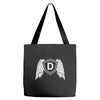 letter d with wings Tote Bags