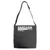 sarcasm  funny comic technology laugh Adjustable Strap Totes