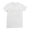 donut queen Ladies Fitted T-Shirt