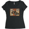last stop hot rod repair sign, ideal birthday gift or present Women's Triblend Scoop T-shirt