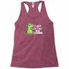 sad t rex Racerback Tank