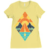 camp vibes Ladies Fitted T-Shirt