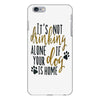IT'S NOT DRINKING ALONE IF YOUR DOG IS HOME iPhone 6 Plus/6s Plus Case