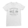 smash university Ladies Fitted T-Shirt