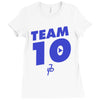 team 10 Ladies Fitted T-Shirt