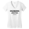 engineering it's as easy as riding a bike Women's V-Neck T-Shirt