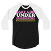 Baby Girl Under Construction 3/4 Sleeve Shirt