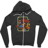let's summon demons Zipper Hoodie