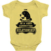 I Am Beagle Actually In A Very Commited Relationship Baby Onesie