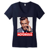 conor mcgregor notorious Women's V-Neck T-Shirt