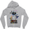who loves labrador retriever Zipper Hoodie