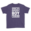 world's okayest boyfriend couple love funny Youth Tee