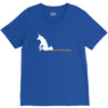 unicorn scooting on the floor V-Neck Tee