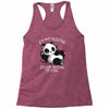 just resting my eyes Racerback Tank