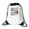 binx spell Drawstring Bags