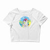unicorn chill Crop Top