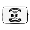 Premium Vintage  1961 Laptop sleeve