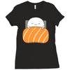 sleepy sushi Ladies Fitted T-Shirt