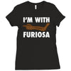 i'm with furiosa Ladies Fitted T-Shirt