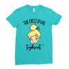 The Orijinal Topknot Tinkerbell, Tinkerbell Ladies Fitted T-Shirt