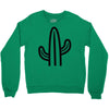 minimalistic cactus Crewneck Sweatshirt