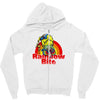 rainbow bite Zipper Hoodie