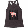oh my god pig Racerback Tank