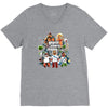 rand theft mario V-Neck Tee