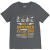 Born November Multitasking Problem Solving Tees V-Neck Tee