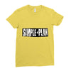 SIMPLE PLAN Ladies Fitted T-Shirt