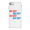 one shift two shift red shift blue shift iPhone 7 Case